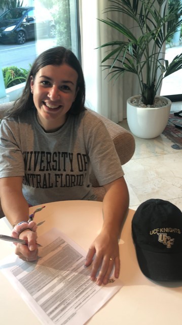 National Signing Day - Jess signs for UCF